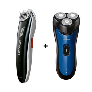 SENCOR Апарат за бричење SMS 4011BL + SENCOR Апарат за шишање SHP 4302RD